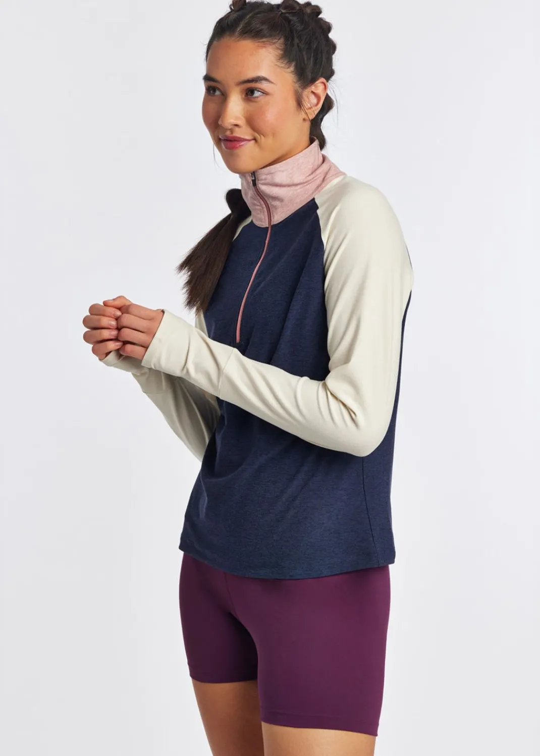 Women Oiselle Long Sleeves*Lux Half Zip