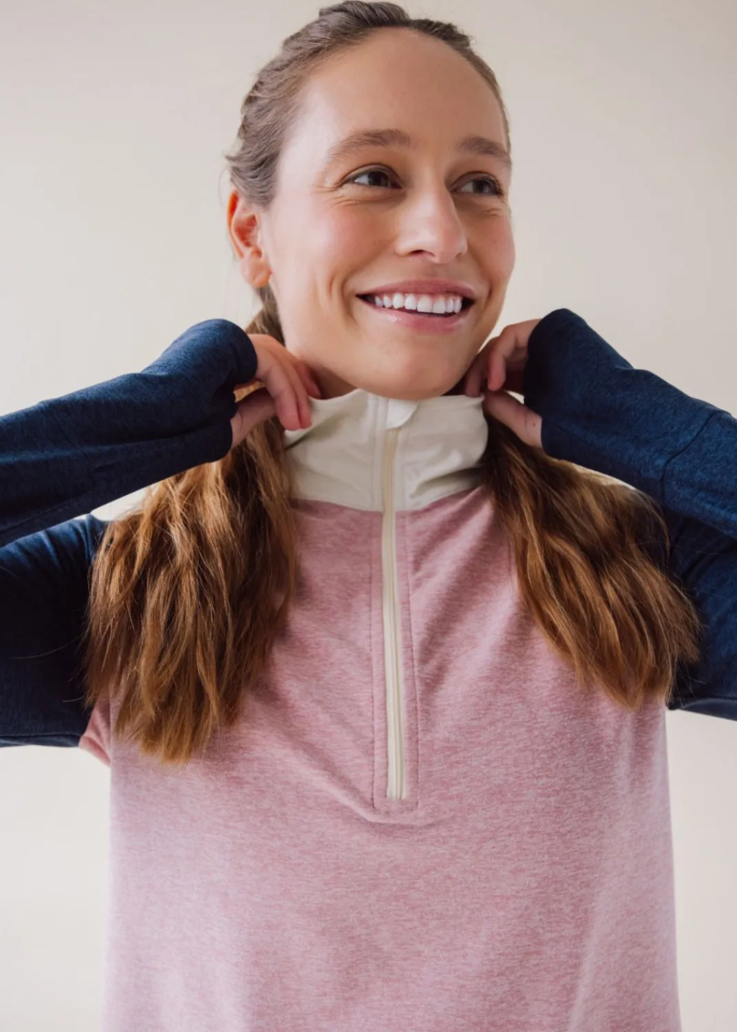 Women Oiselle Long Sleeves*Lux Half Zip
