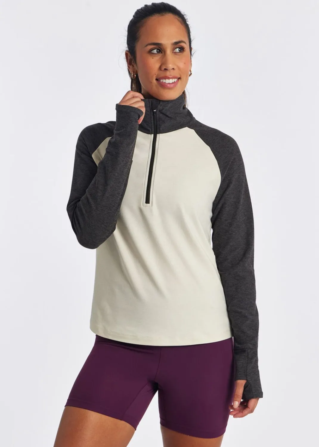 Women Oiselle Long Sleeves*Lux Half Zip