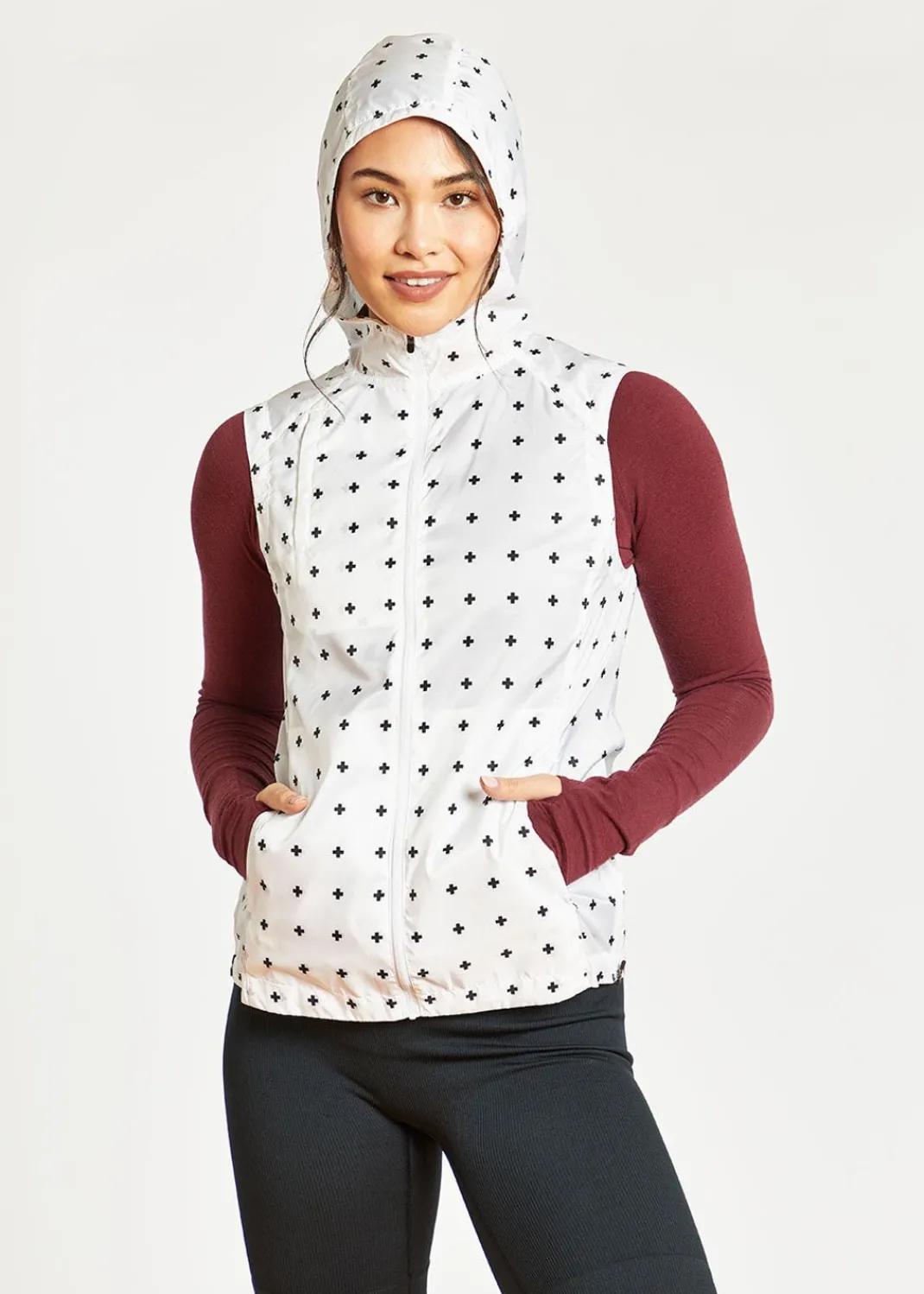 Women Oiselle Vests*Seattle Showers Vest