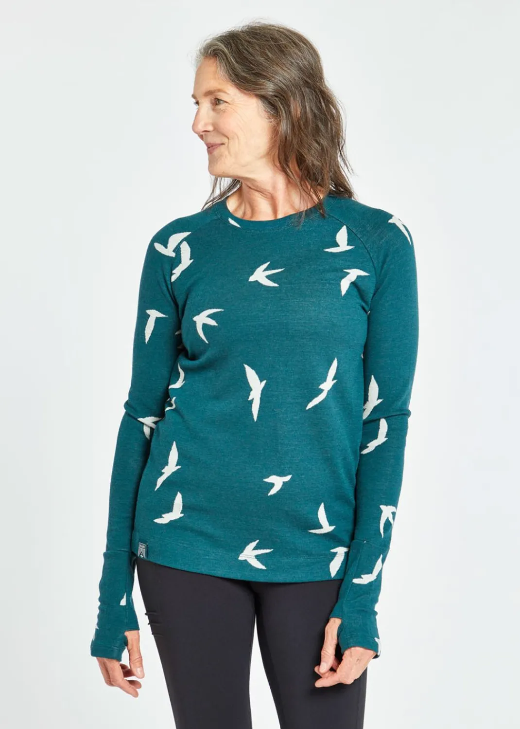 Women Oiselle Long Sleeves*Wazzie Wool Jacquard Long Sleeve