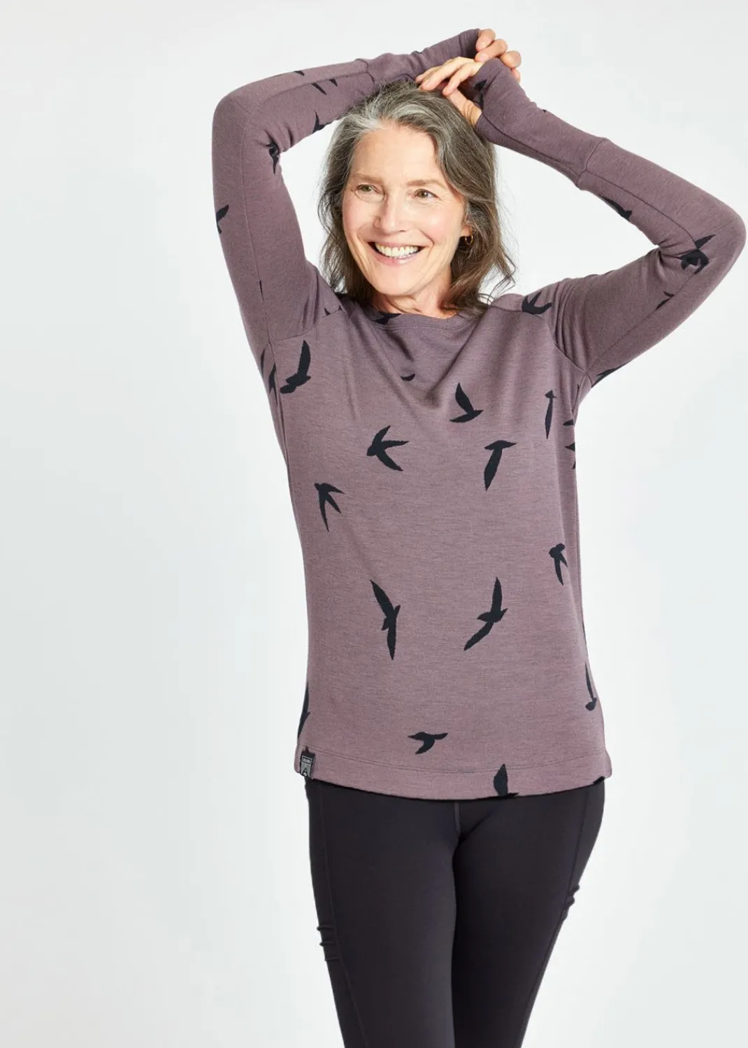Women Oiselle Long Sleeves*Wazzie Wool Jacquard Long Sleeve
