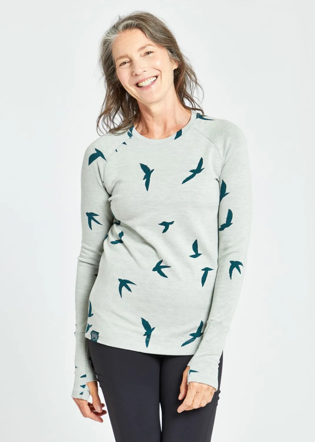 Women Oiselle Long Sleeves*Wazzie Wool Jacquard Long Sleeve