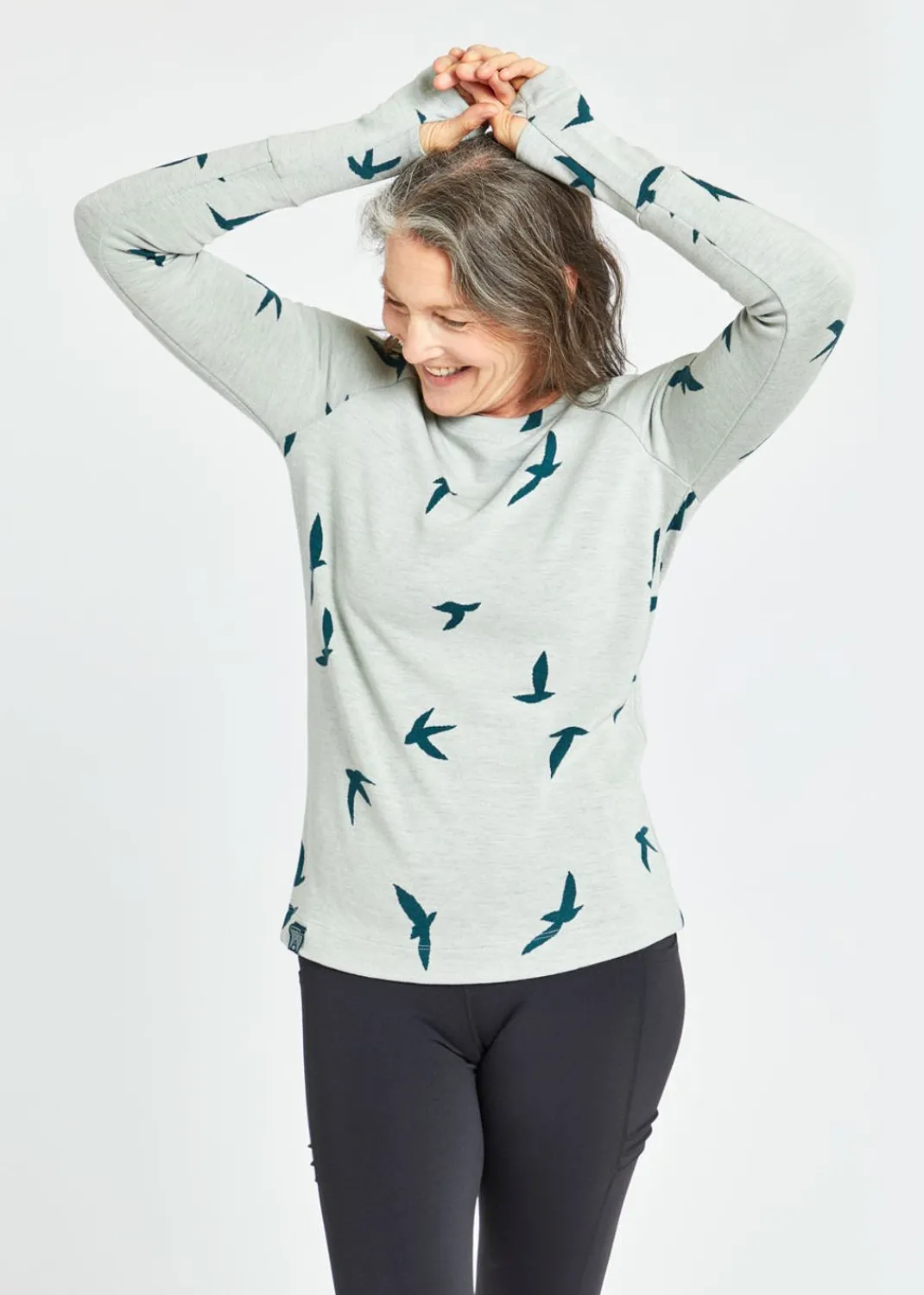 Women Oiselle Long Sleeves*Wazzie Wool Jacquard Long Sleeve