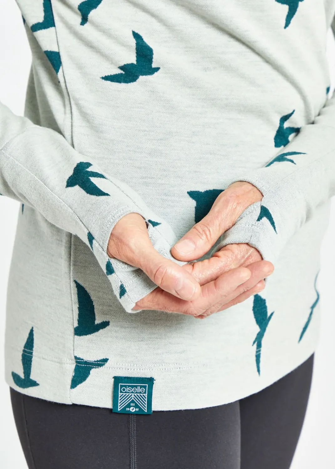 Women Oiselle Long Sleeves*Wazzie Wool Jacquard Long Sleeve