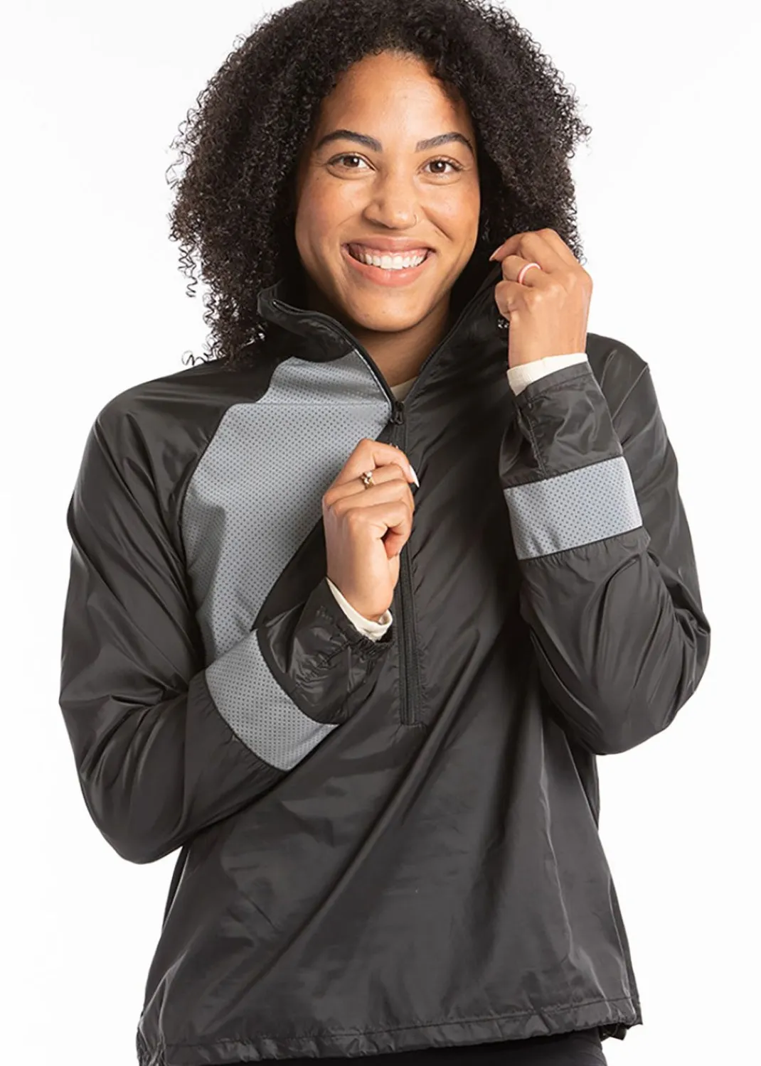 Women Oiselle Jackets*Firecracker Reflective Half Zip