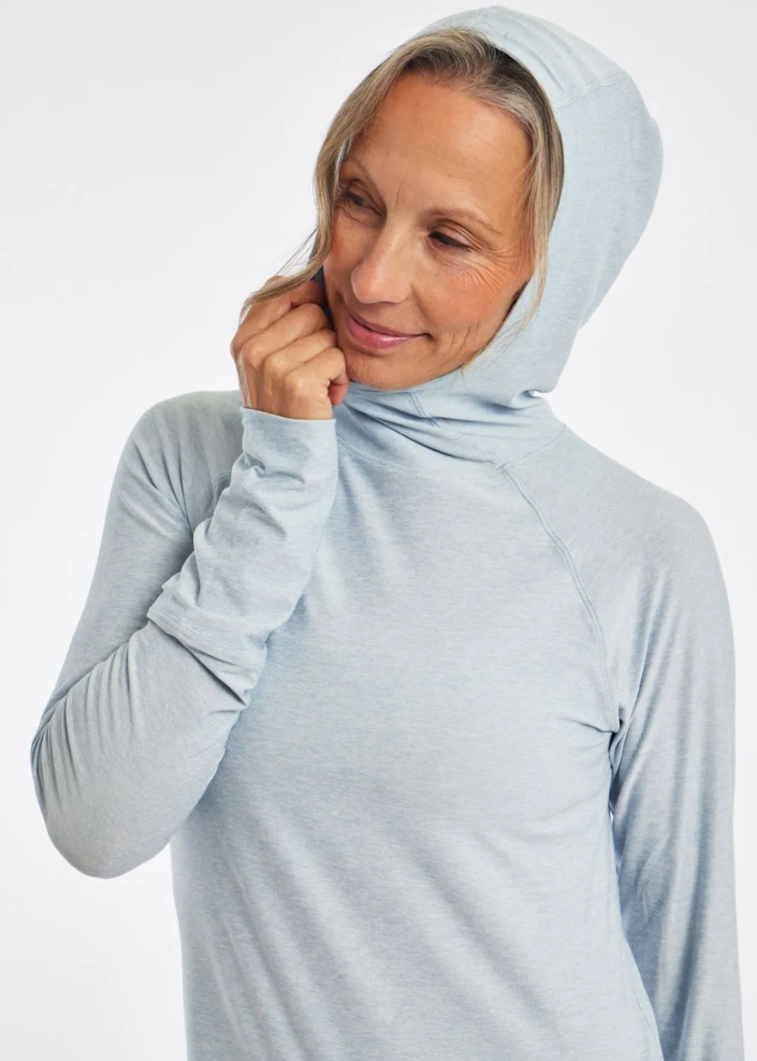 Women Oiselle Long Sleeves*Light Lux Hoodie Baselayer