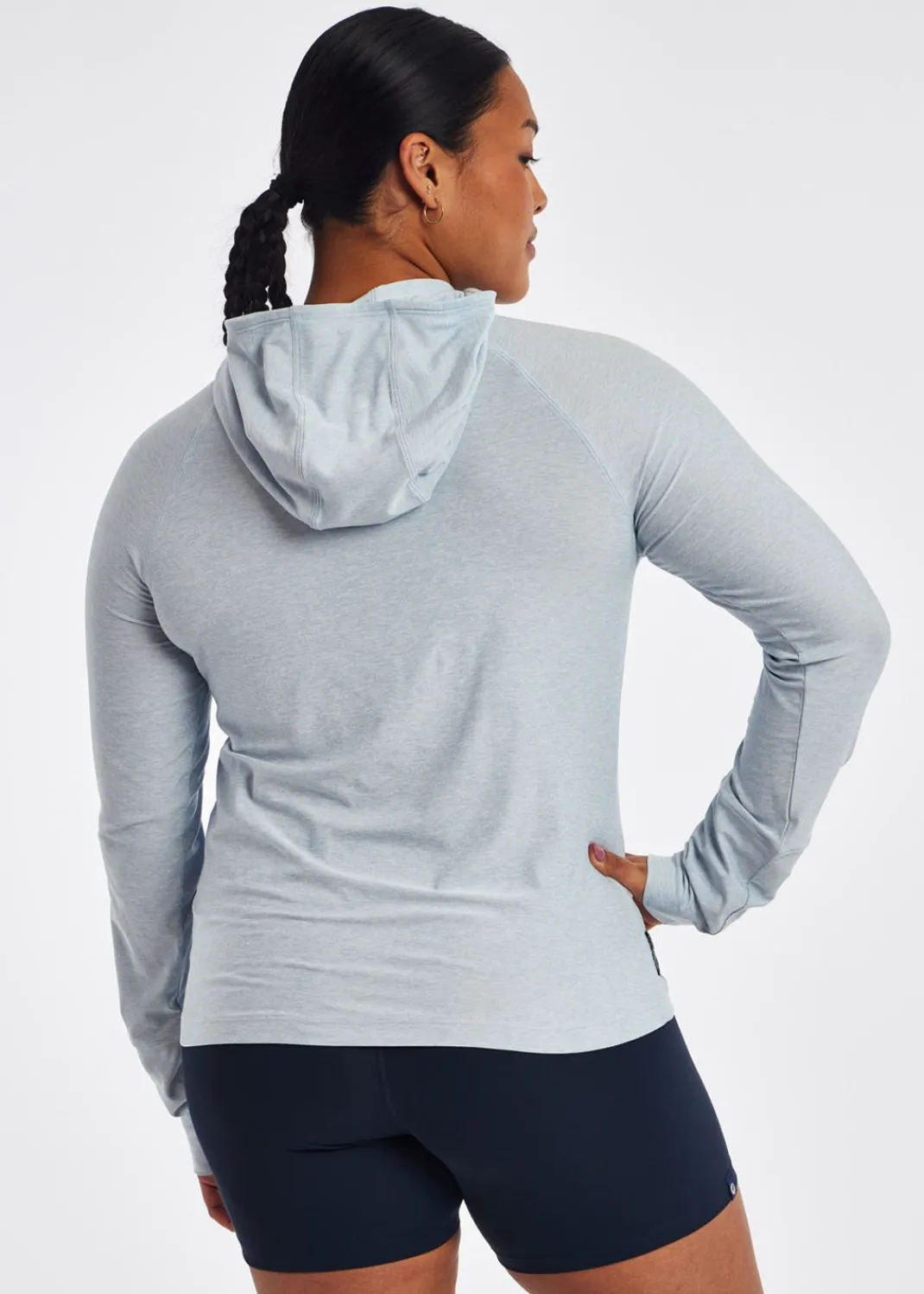 Women Oiselle Long Sleeves*Light Lux Hoodie Baselayer