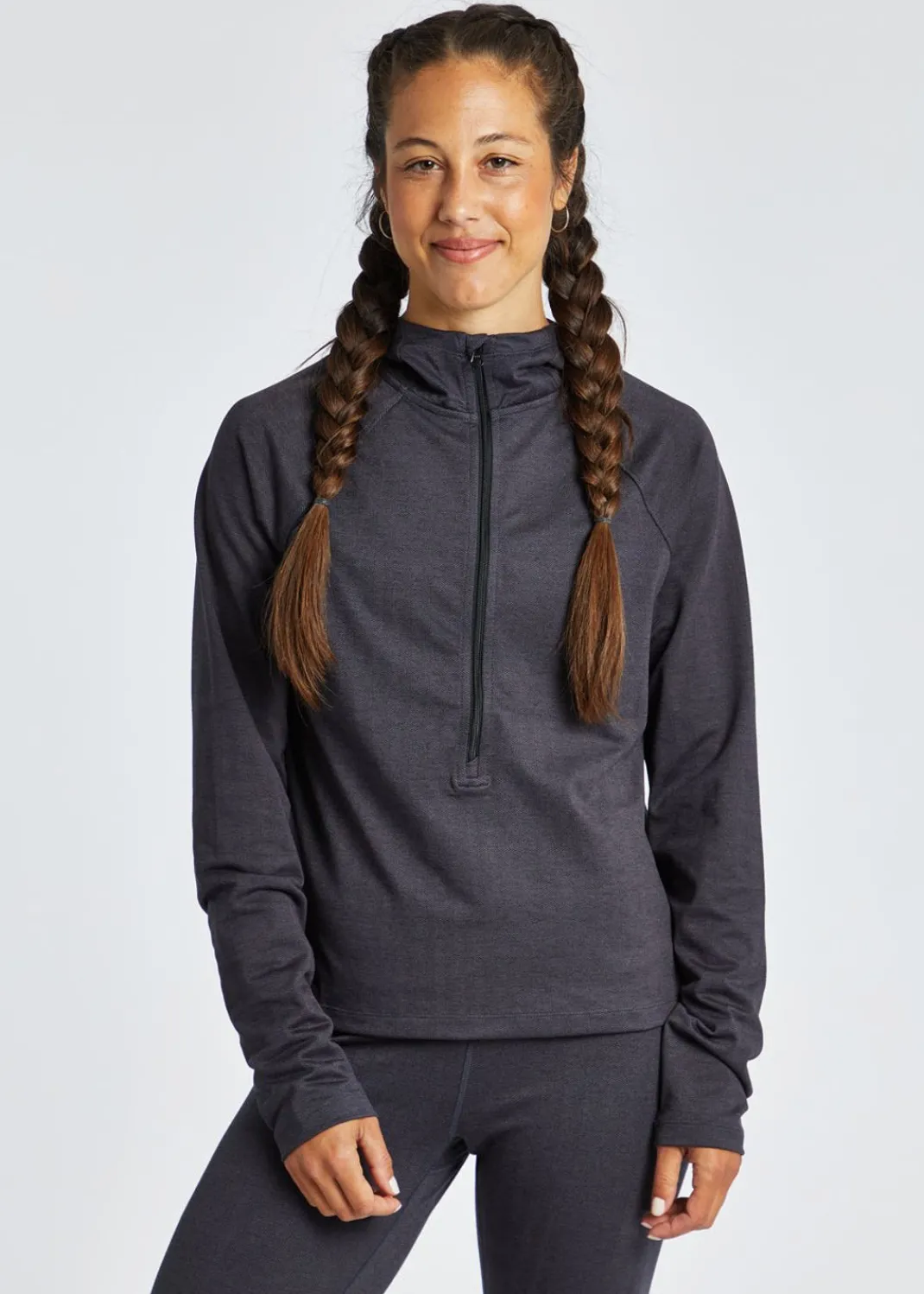 Women Oiselle Long Sleeves*Herringbird Hoodie