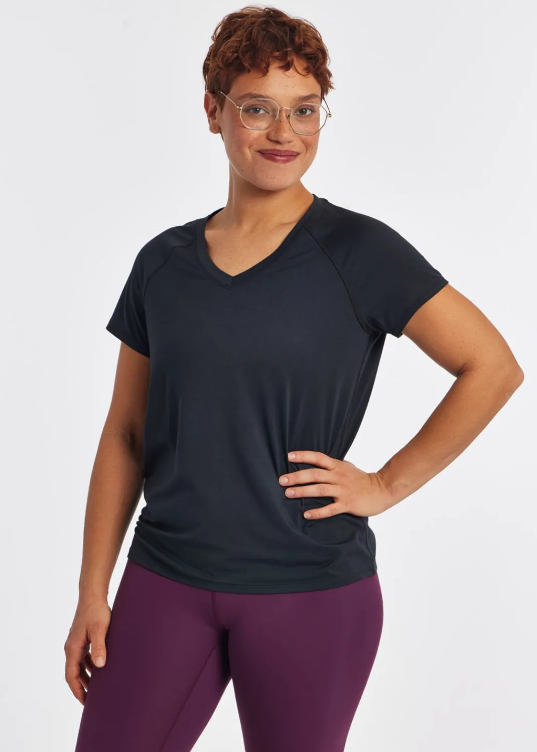 Women Oiselle Short Sleeves*Essential Bird V Neck Short Sleeve