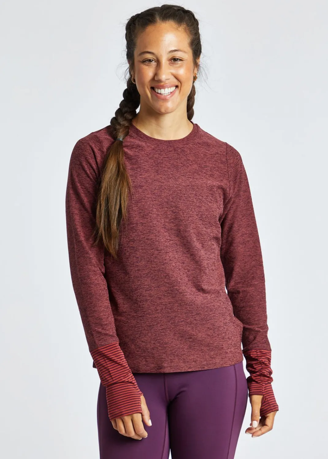 Women Oiselle Long Sleeves*Lux Cuffed Long Sleeve