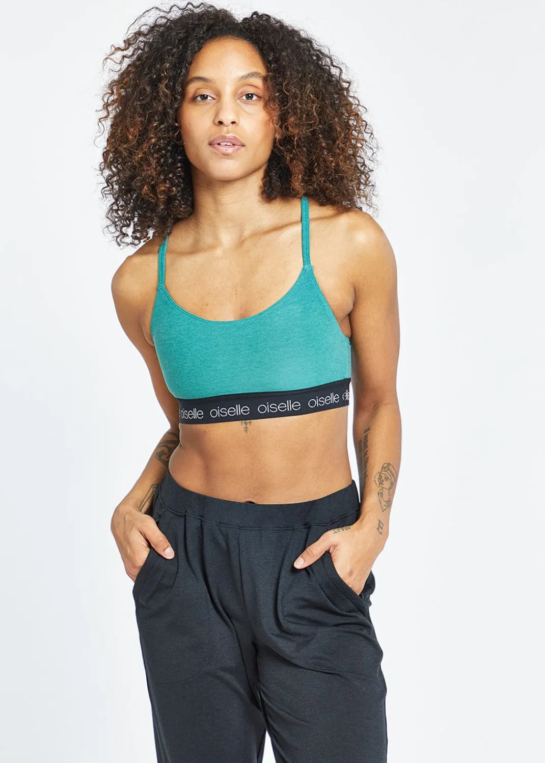 Women Oiselle Lifestyle*Lux Scoop Neck Bralette