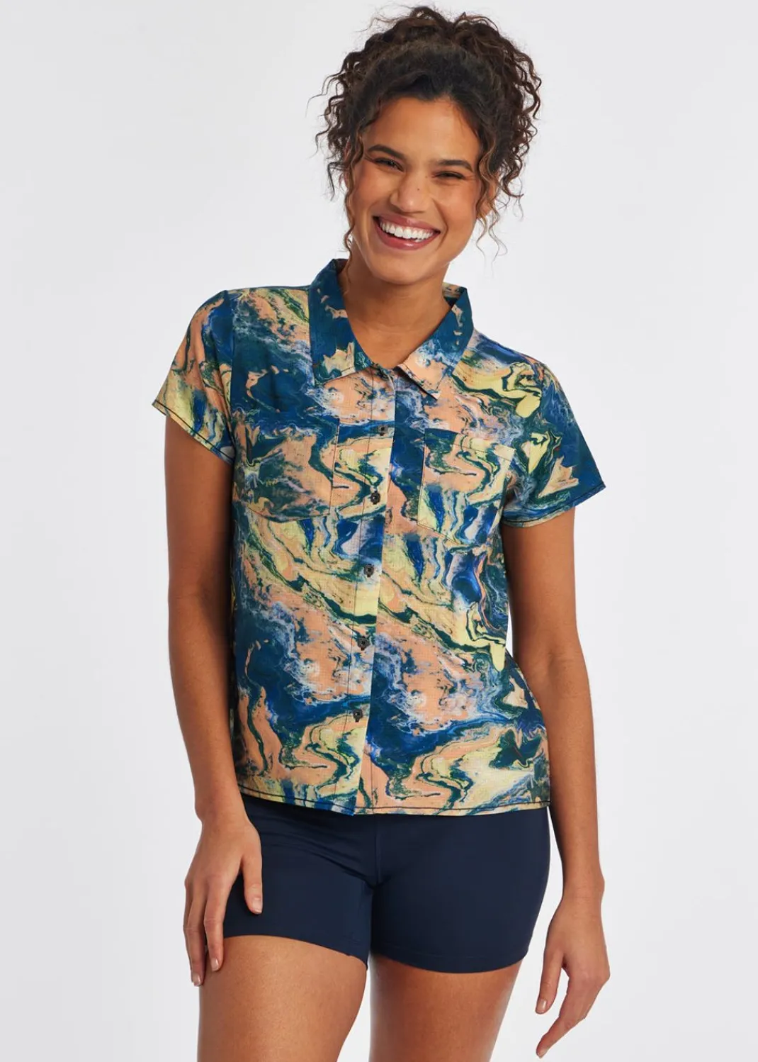 Women Oiselle Short Sleeves*Benjamina Button Short Sleeve