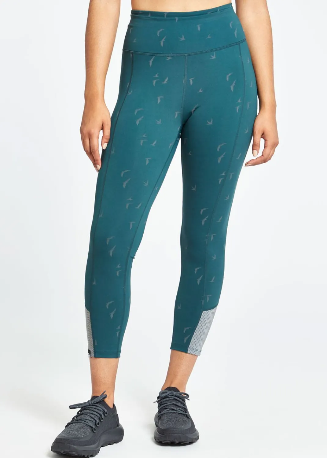 Women Oiselle Tights*Firecracker 3/4 Tights