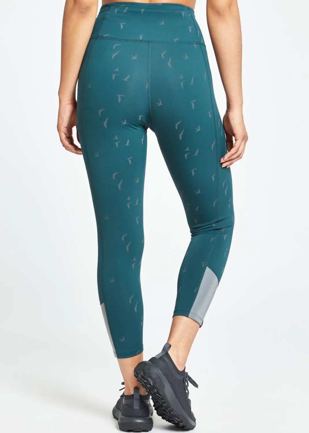 Women Oiselle Tights*Firecracker 3/4 Tights