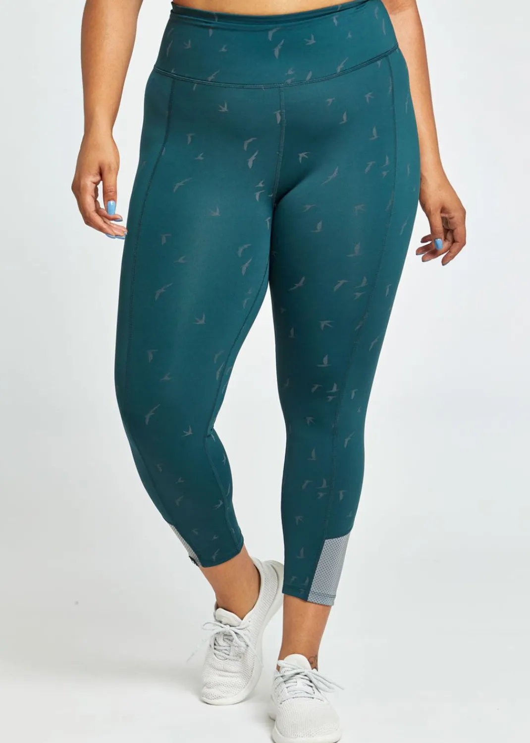Women Oiselle Tights*Firecracker 3/4 Tights