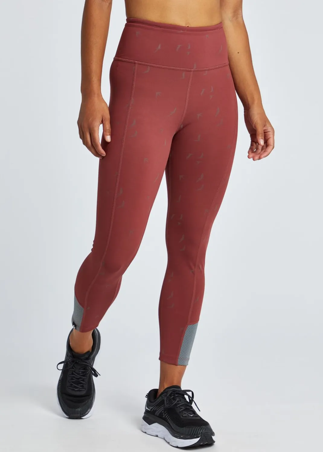 Women Oiselle Tights*Firecracker 3/4 Tights