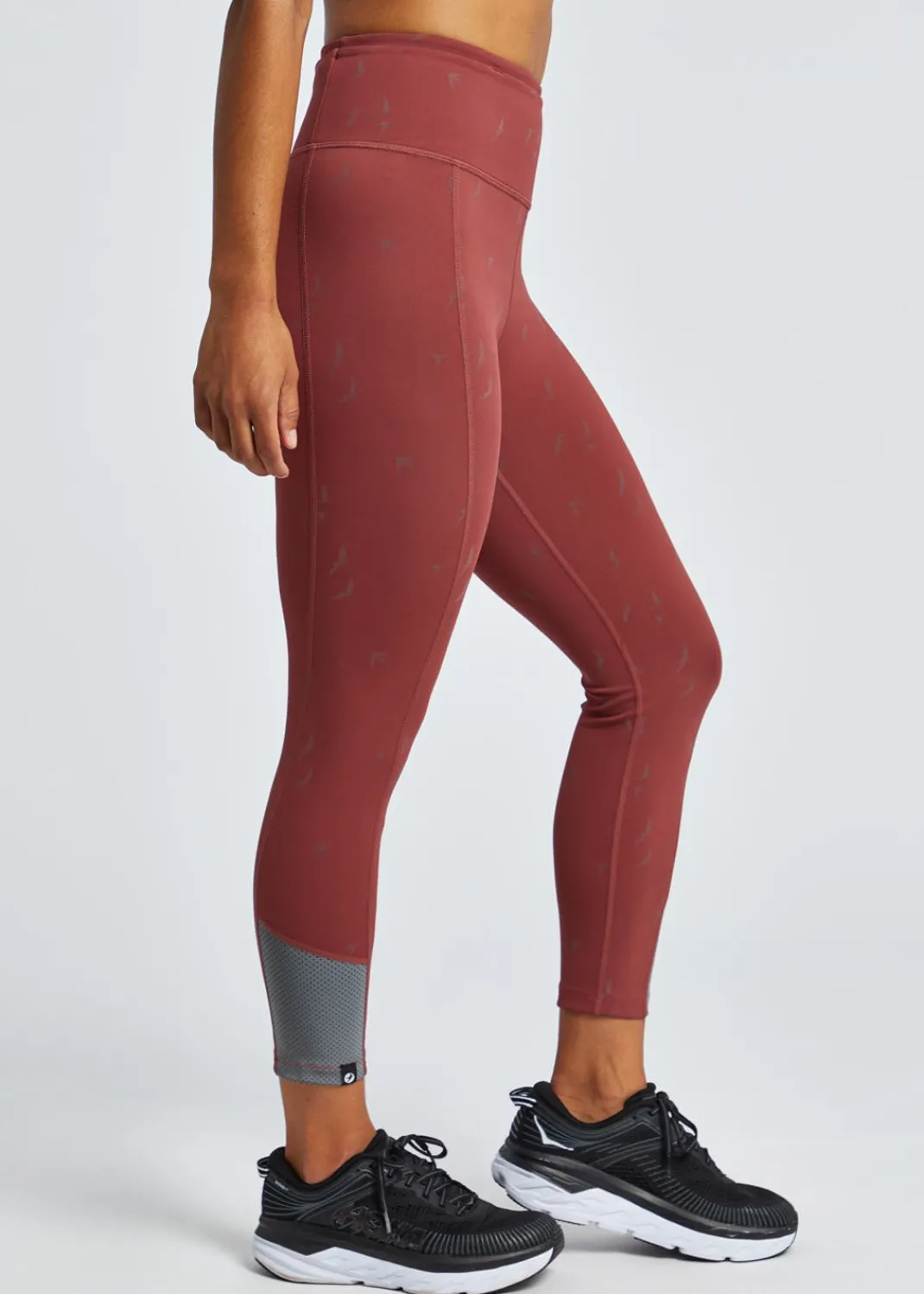 Women Oiselle Tights*Firecracker 3/4 Tights
