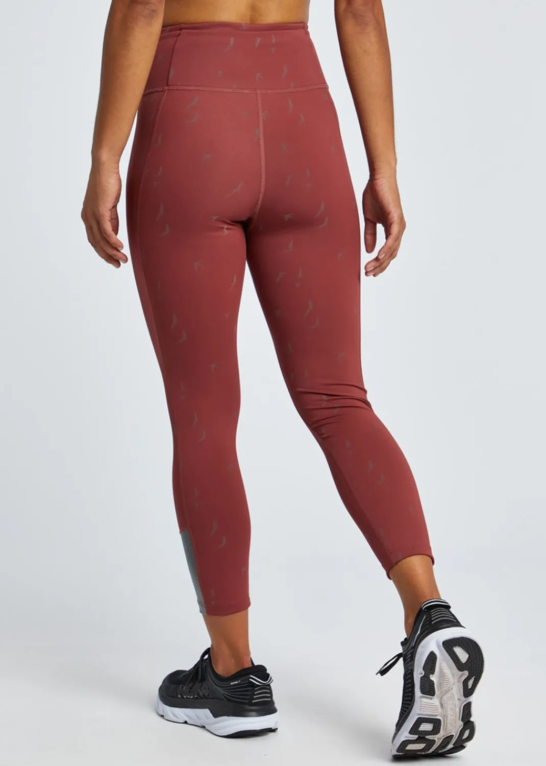 Women Oiselle Tights*Firecracker 3/4 Tights