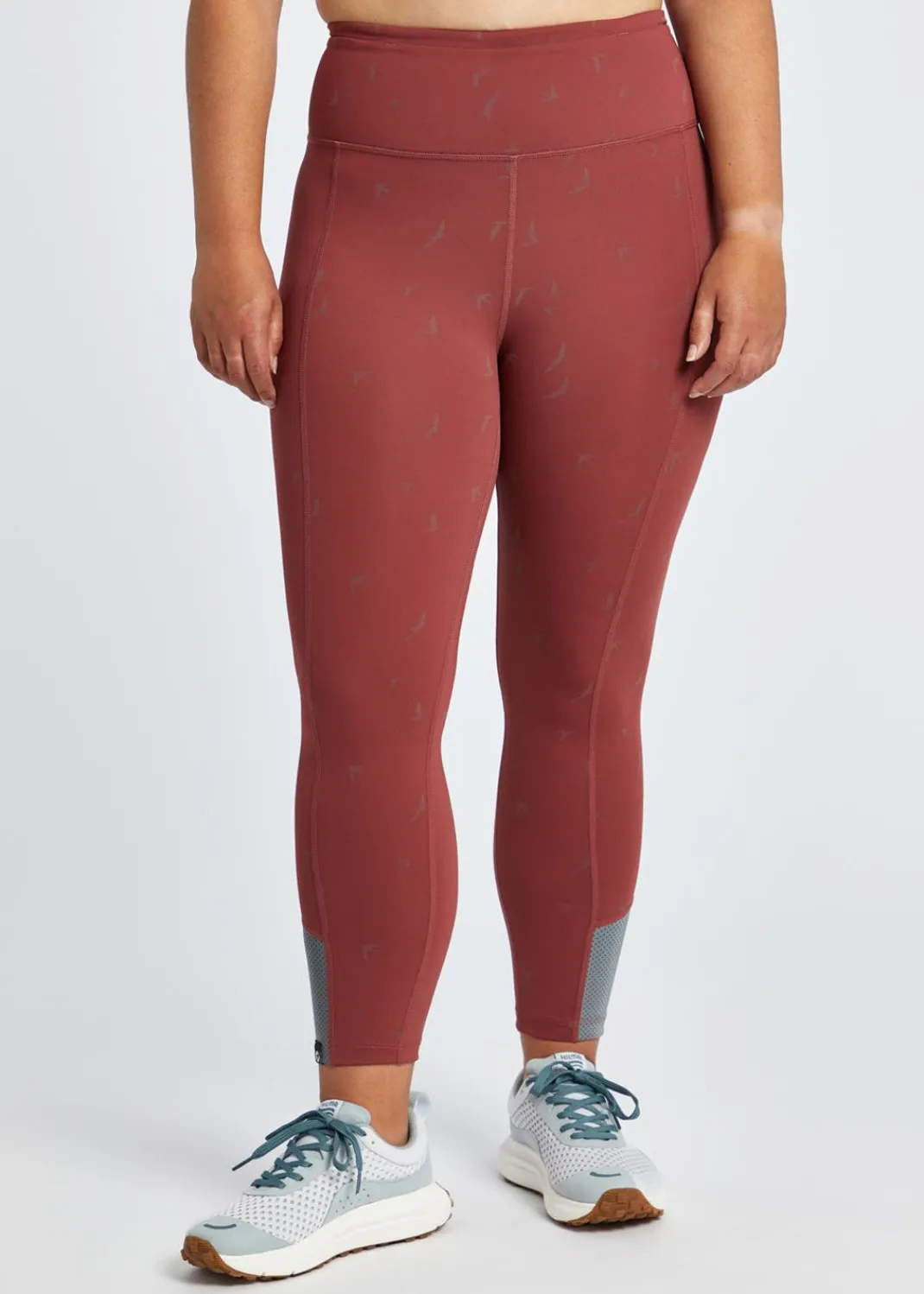 Women Oiselle Tights*Firecracker 3/4 Tights