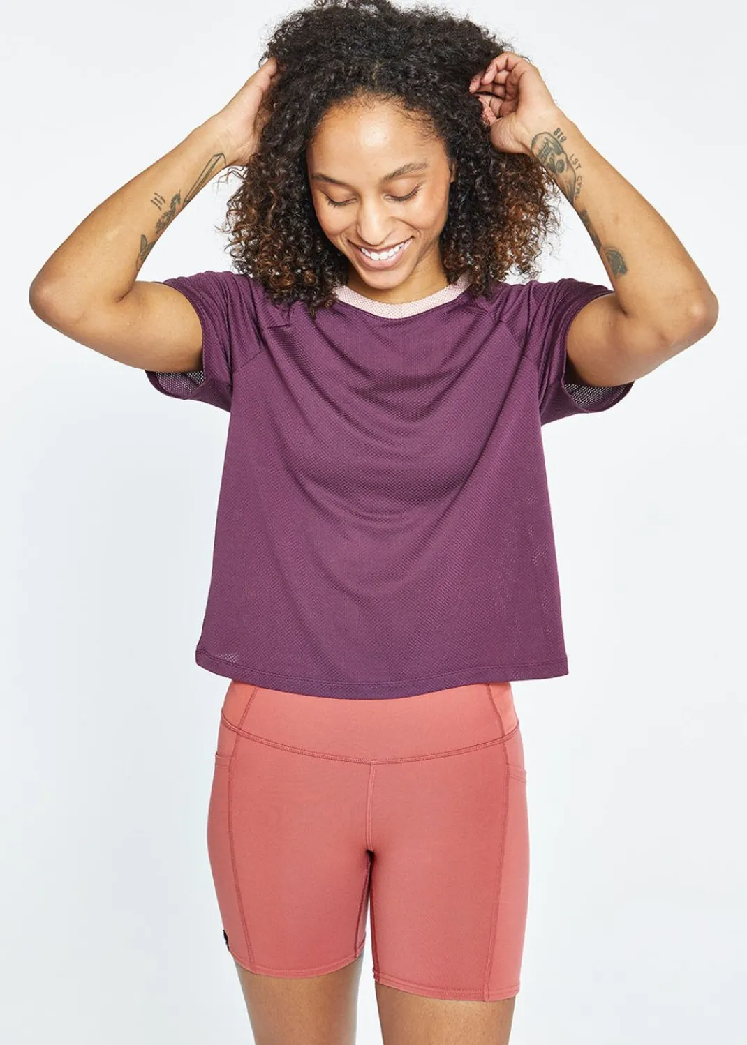 Women Oiselle Short Sleeves*Flyout Boxy Short Sleeve