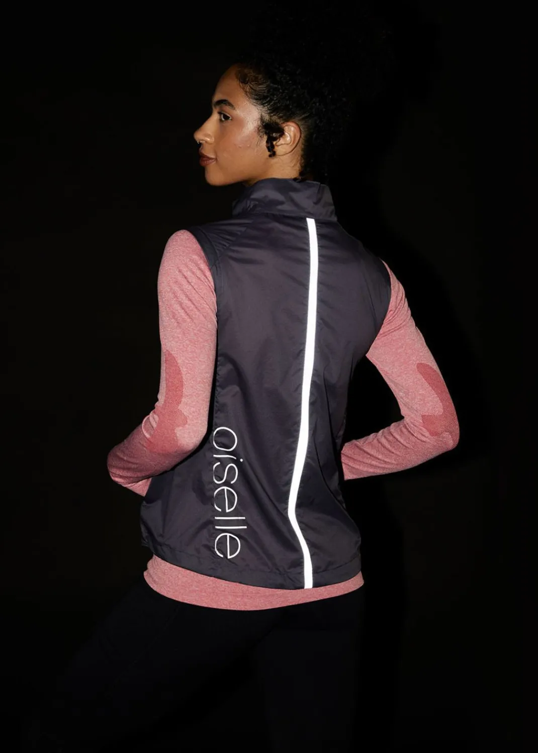 Women Oiselle Vests*Reflective Vigor Vest