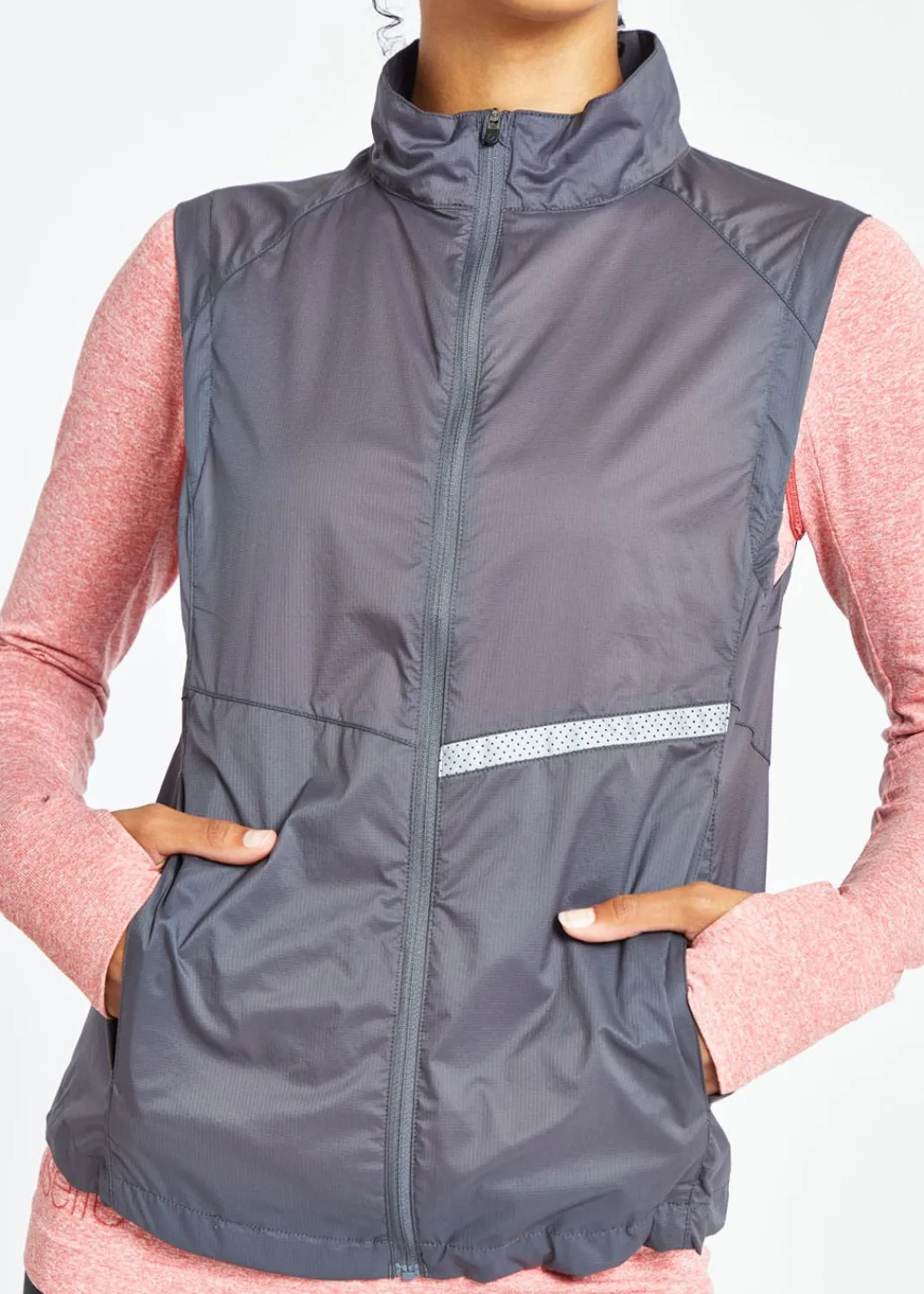 Women Oiselle Vests*Reflective Vigor Vest