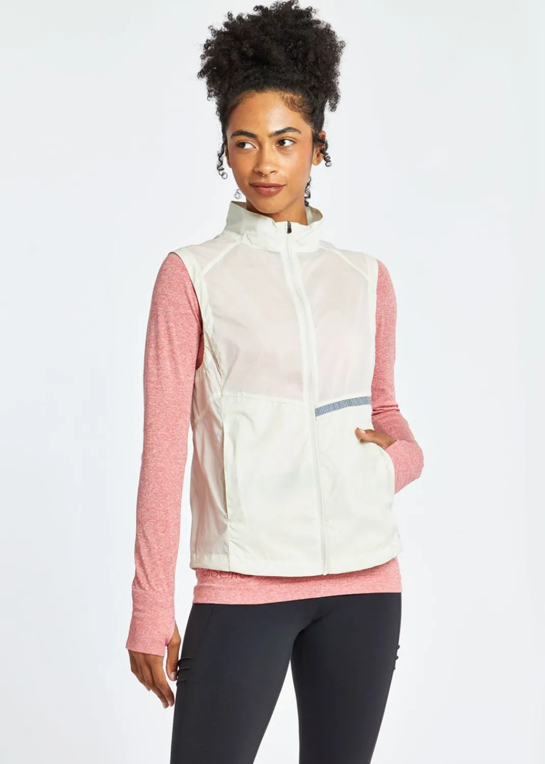 Women Oiselle Vests*Reflective Vigor Vest