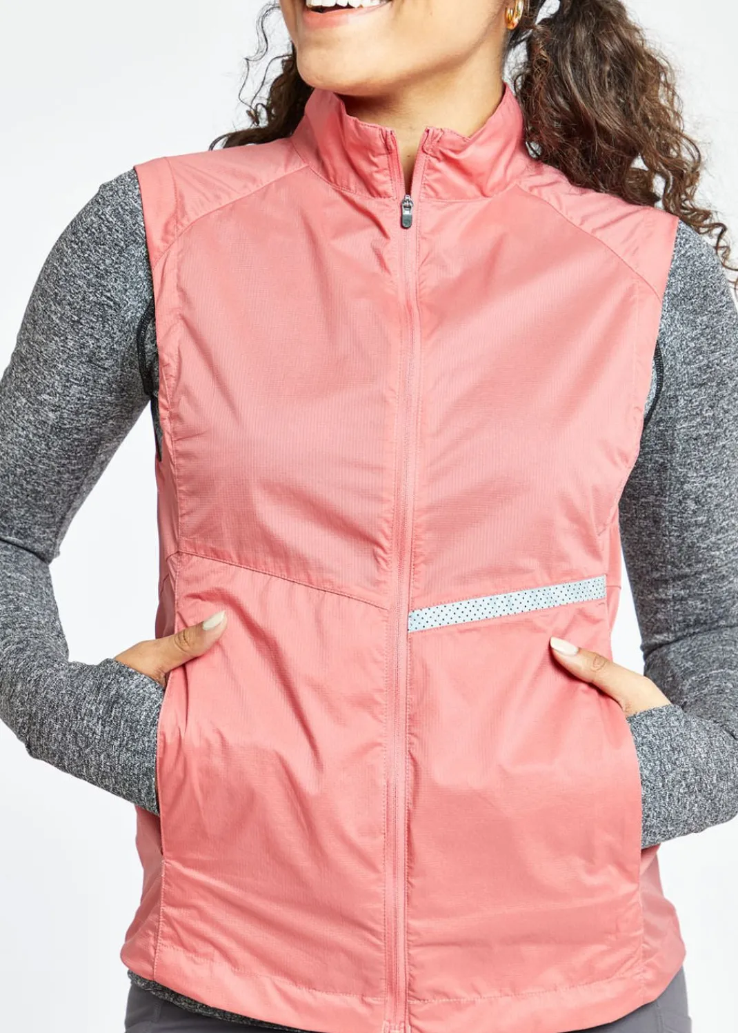 Women Oiselle Vests*Reflective Vigor Vest