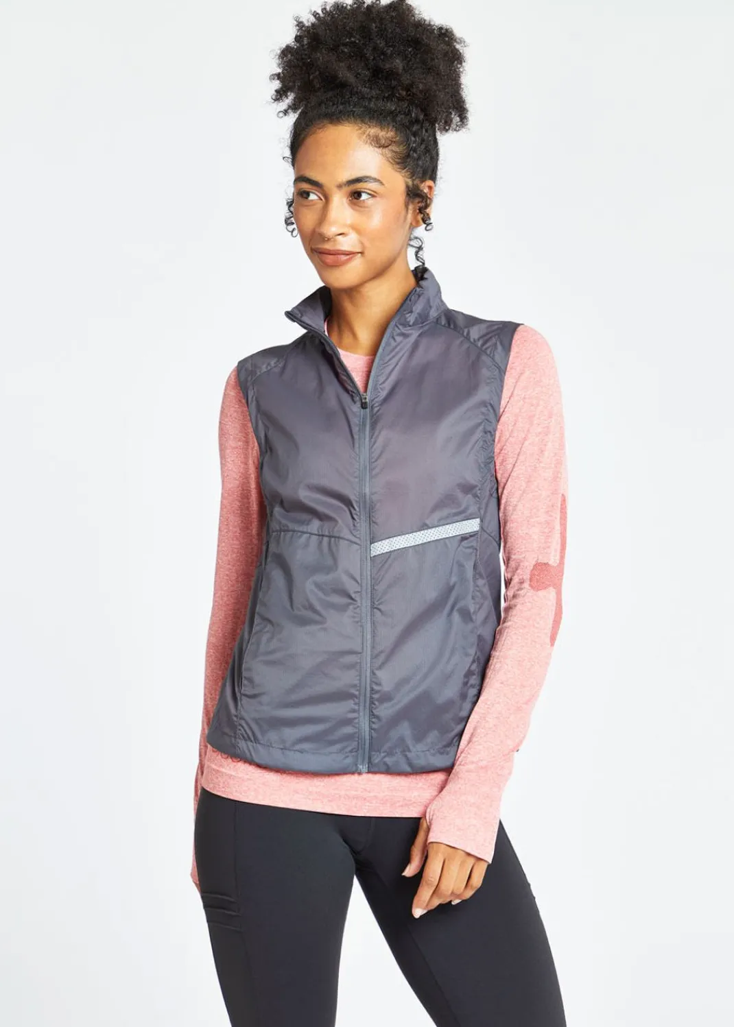 Women Oiselle Vests*Reflective Vigor Vest