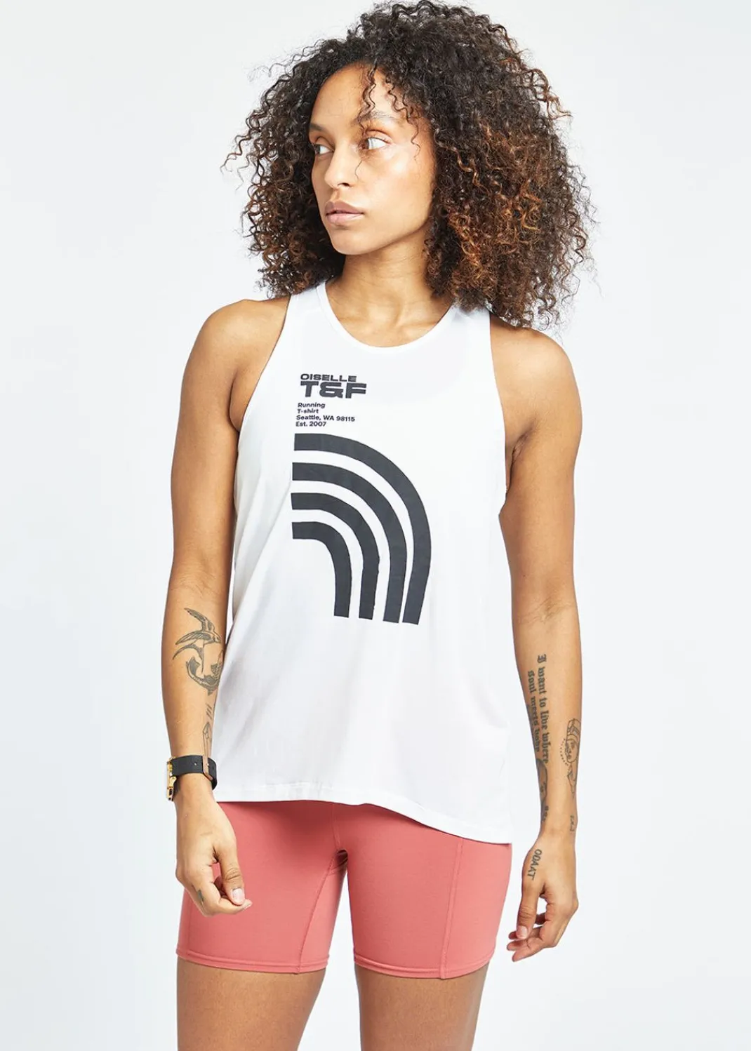 Women Oiselle Tank Tops*T&F Swing Tank