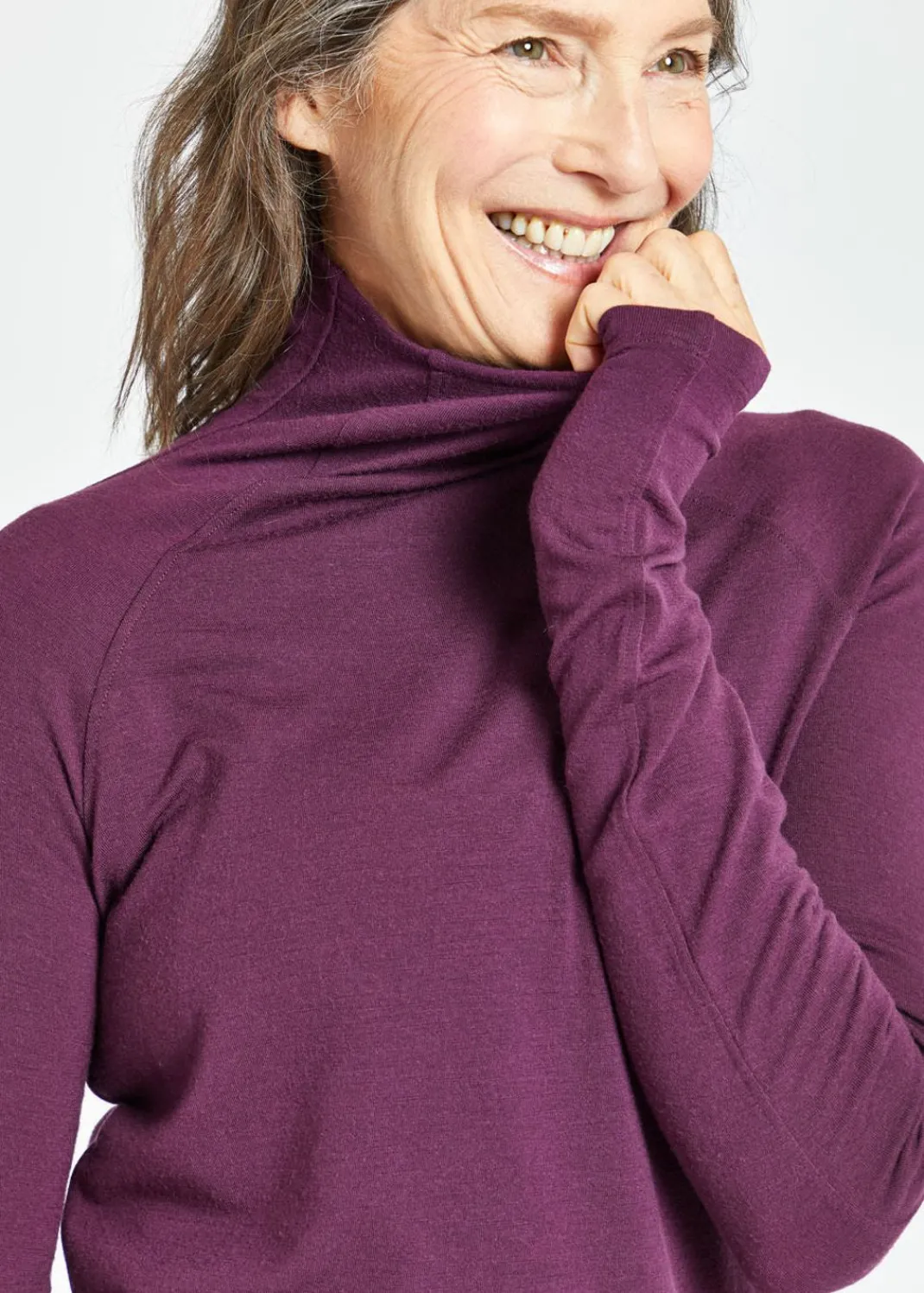 Women Oiselle Long Sleeves*Wazzie Wool Mile One Pullover