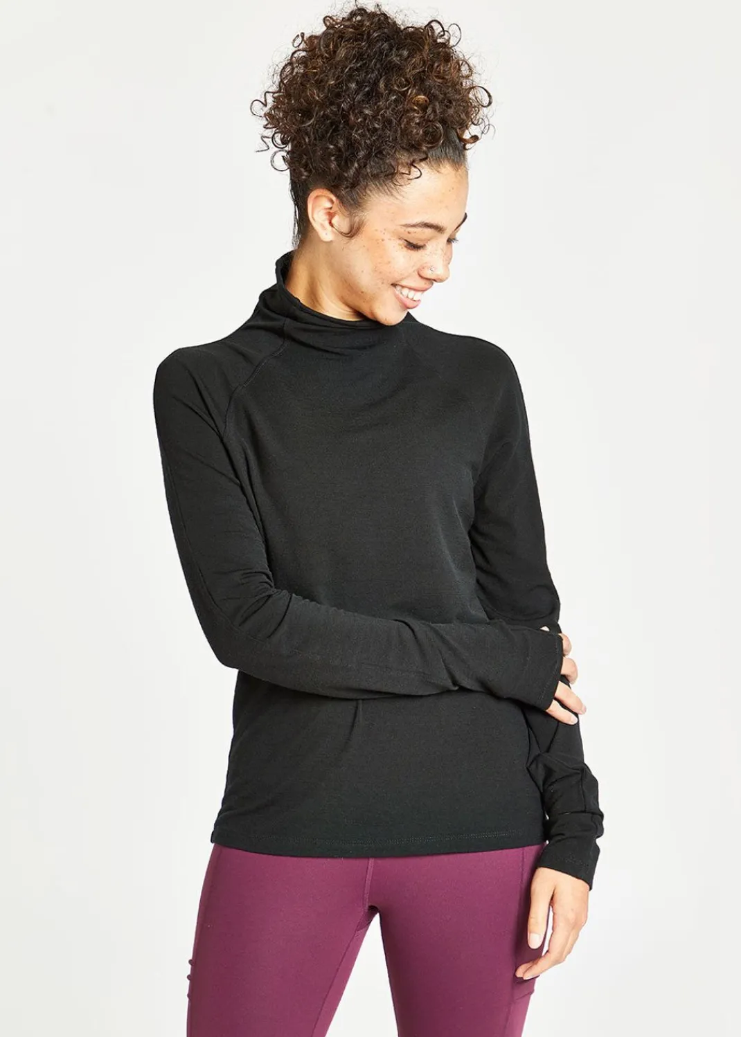 Women Oiselle Long Sleeves*Wazzie Wool Mile One Pullover