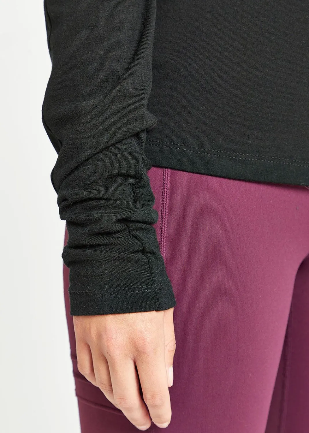 Women Oiselle Long Sleeves*Wazzie Wool Mile One Pullover