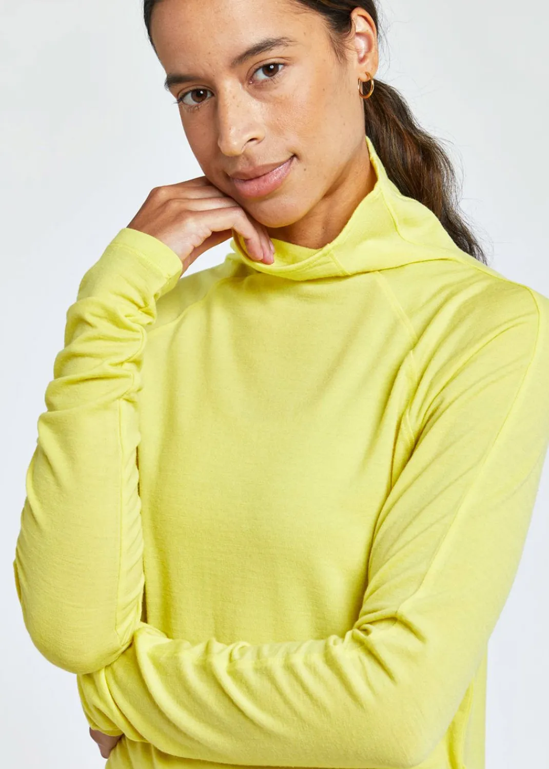 Women Oiselle Long Sleeves*Wazzie Wool Mile One Pullover