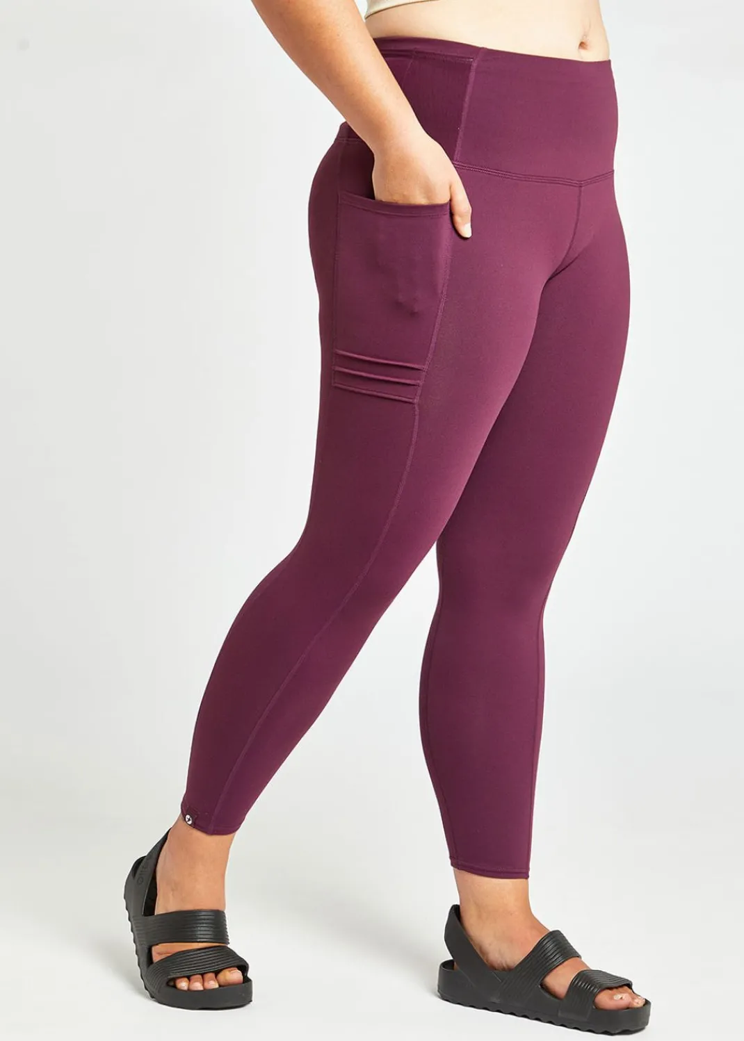 Women Oiselle Tights*Pocket Jogger 3/4 Tights